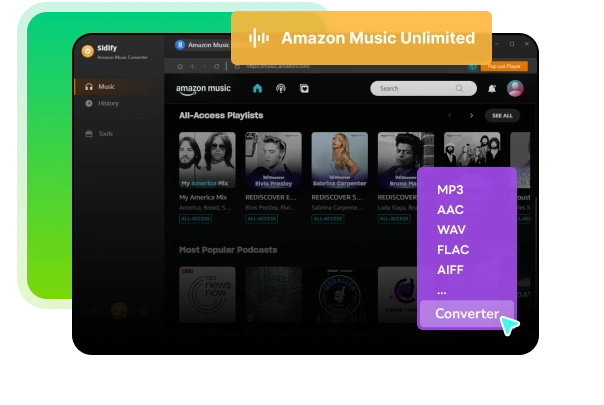Enregistrez votre musique Amazon en MP3