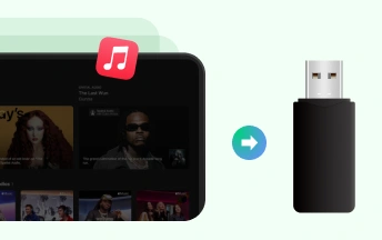 Apple Music sur une clé USB