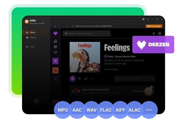 Deezer en MP3