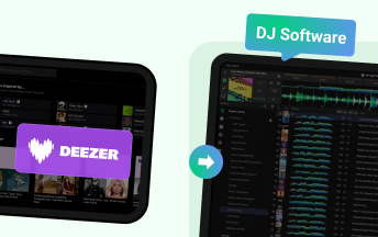 Mixer Deezer avec mon logiciel de DJ