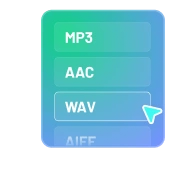Deezer en formats MP3, FLAC, WAV et d'autres
