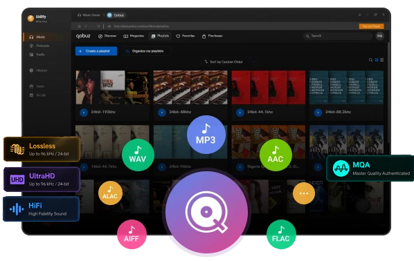Plusieurs options audio, y compris celles en haute résolution
