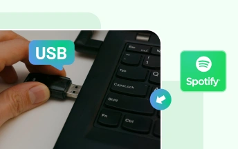 Exporter la playlist Spotify vers la clé USB