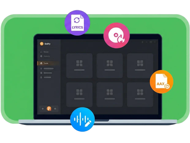 Boîte à outils de Sidify YouTube Music Converter