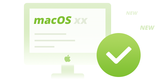 Compatible avec la dernière version macOS