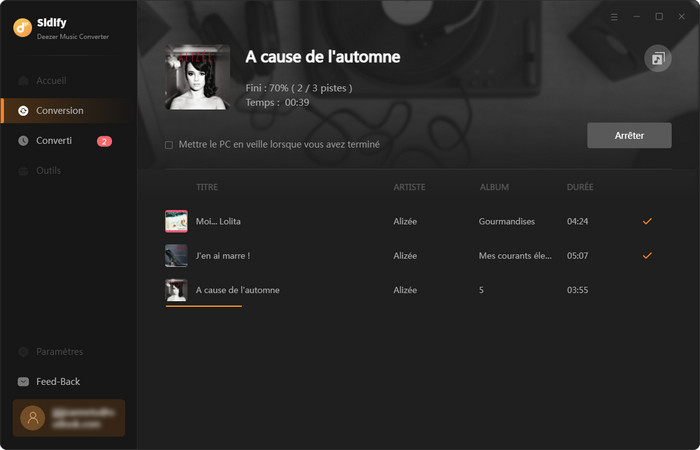 Téléchargez de la musique Deezer sur votre ordinateur local