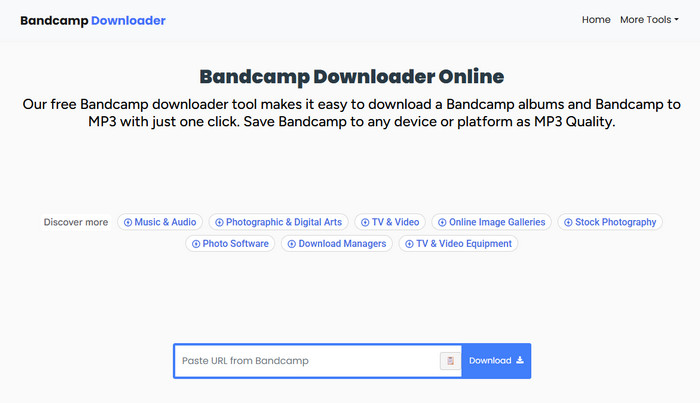 Bandcamp Downloader Online