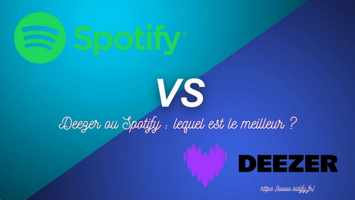 Comparaison entre Deezer et Spotify
