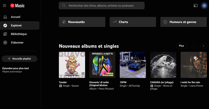 Écouter de la musique YouTube sur Mac