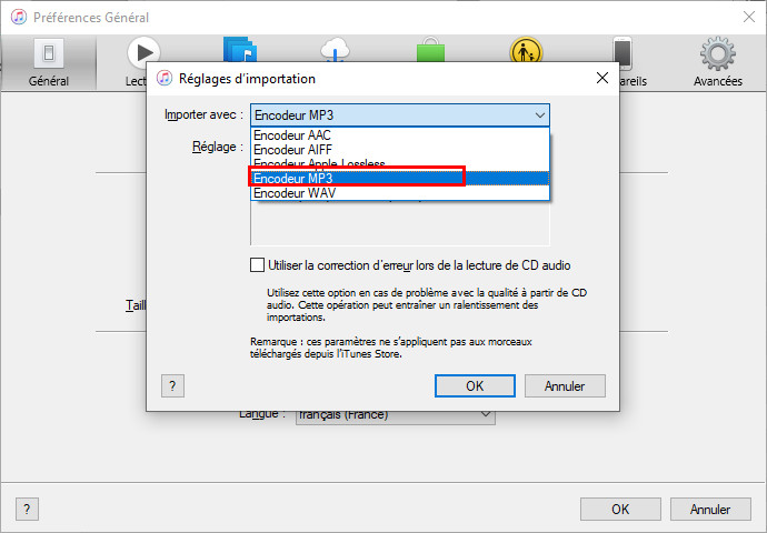 Encodeur MP3