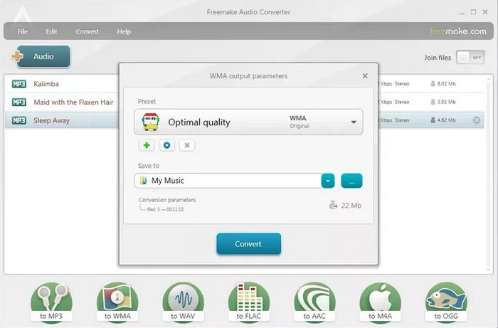 Freemake Audio Converter