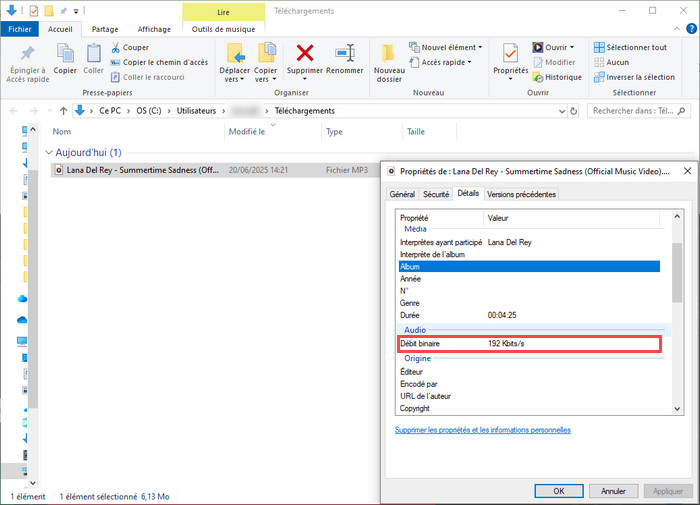 Enregistrez les fichiers YouTube en MP3