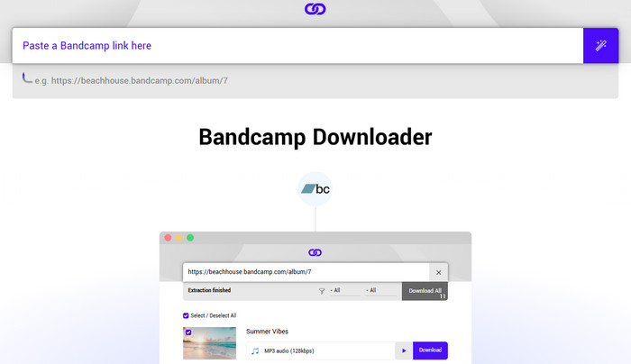 Locoloader Bandcamp Downloader