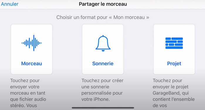 Mettre une musique en sonnerie sur iPhone avec GarageBand