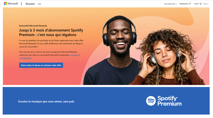 Bénéficiez de jusqu'à 3 mois de Spotify Premium gratuitement grâce à Microsoft