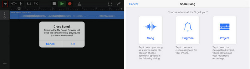 enregistrer l'audio
