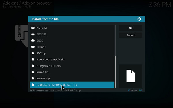sélectionnez repository.marcelveldt.zip
