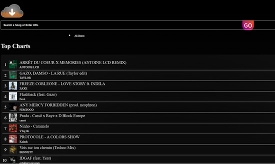 Convertisseur SoundCloud en Ligne soundcloudmp3.cc