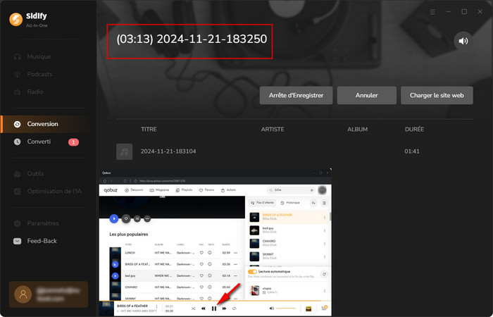 Téléchargez de la musique Qobuz en MP3