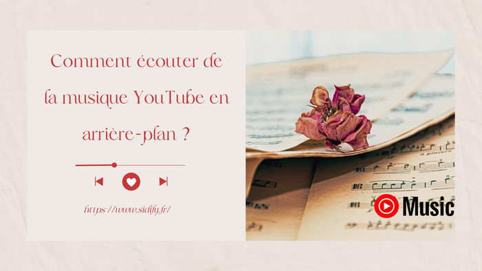 Écouter de la musique YouTube en arrière-plan