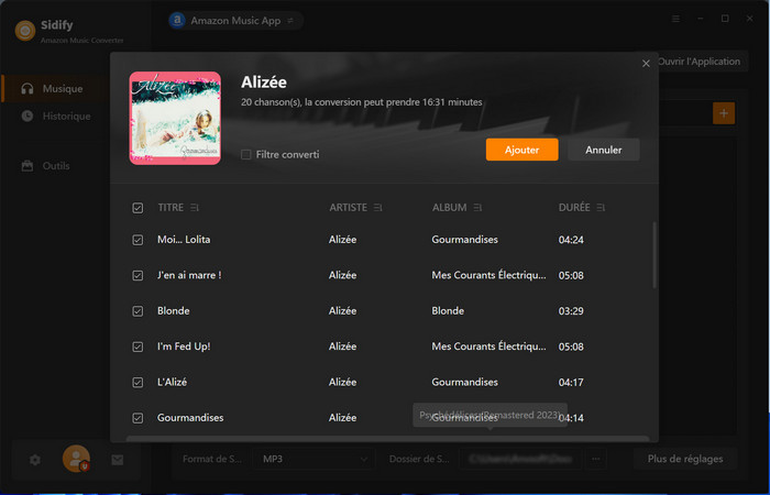 Importer Amazon Music Converter