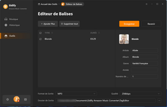 Outils des Balises ID3