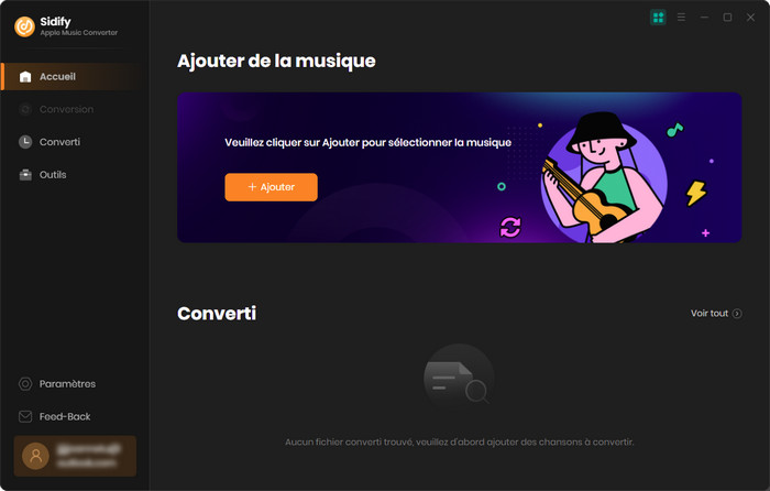 Connectez-vous à votre compte Apple Music