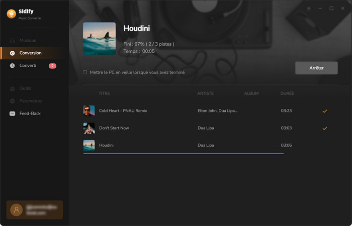 Ajustez la piste à l'aide de l'égaliseur de Spotify