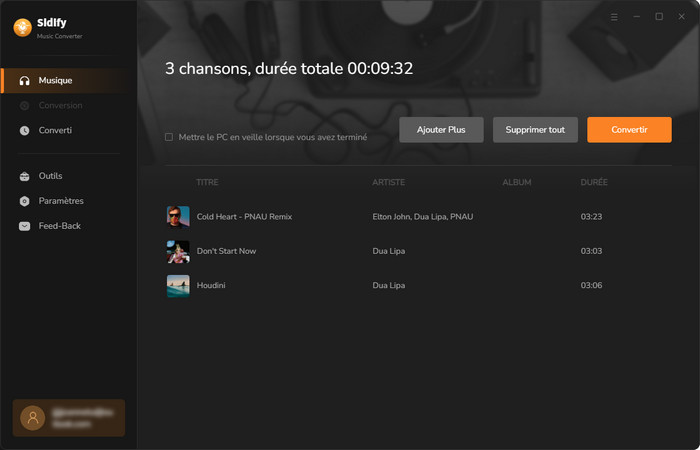 Téléchargez des chansons Spotify avant de mettre fin à votre essai gratuit