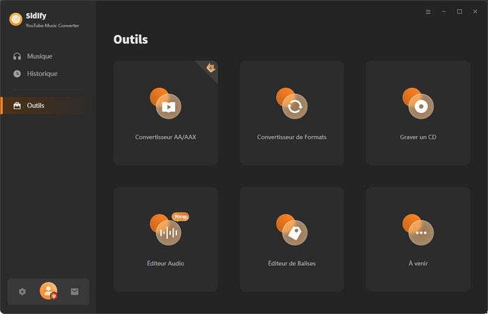 Outils de YouTube Music Converter